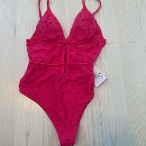 Pink hearts bodysuit